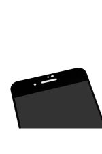 Iphone 6s Plus 6d Kavisli Temperli Hayelet Ekran Koruyucu (renk -siyah) Kırılmaz Cam - Görsel 3