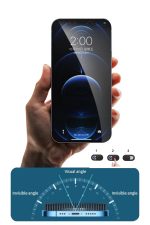 Iphone 12-12pro Hayalet Ghost Spy Defender Cam Slider Ultra Kavisli 12d Temperli 9h Ekran Koruyucu - Görsel 2