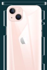 Iphone 14 360 Full Body Tam Yüzey Arka Çerçeve Kaplama Koruyucu Unbreakable - Görsel 2