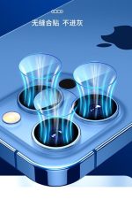 Iphone 13promax Kamera Lens Koruyucu Cam Yuvarlak Lazer Kesim Cam Yekpare Uyumlu - Görsel 2