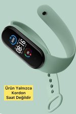 Xiaomi Mi Band 5 / 6 / 7 Uyumlu Akıllı Saat Kordon Kayış Bileklik Nano Renkler Solma Yapmaz - Görsel 2