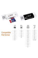 Iphone 13 12 11 /ipad Pro /macbook Pro Usb Card Reader Otg Drive Sd Tf Kart Okuyucu Ve Yükleme - Görsel 2