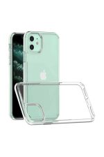 Iphone 11 Uyumlu Kırılmaz Ekran Koruyucu Cam + Şeffaf Kılıf + Kamera Koruyucu Lens - Görsel 2