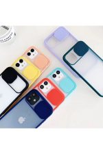 Iphone 11 Kılıf 6.1" Inc Kamera Sürgülü Korumalı Silikon Kapak - Görsel 2
