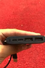 5000 Mah Çift Usb Girişli + Type C Portlu Powerbank Avuç Içi Büyüklüğünde Taşınabilir Şarj Aleti - Görsel 3