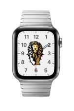 Apple Watch Metal Kordon 2 3 4 5 6 Se 42mm 44mm Uyumlu Kayış Bileklik Baklalı Silver Paslanmaz - Görsel 3
