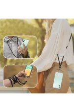 Universal Tüm Telefon Telefon Kılıflarına Uyumlu Askı Tutucu Halat Ayarlanabilir 20 Kat Ip Örgülü - Görsel 3