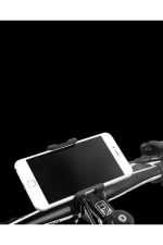 Motorsiklet Bisikletler Için Telefon Tutucu Metal Alaşımlı Darbe Koruyuculu Ayarlanabilir 360 Derece - Görsel 3