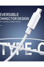 Samsung Huawei Xiaomi Oppo Hızlı Şarj Kablosu 20cm Type C Usb Tüm Modellere Uyumlu 680mps 5a - Görsel 3