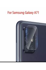 Samsung Galaxy A71 Uyumlu Arka Kamera Camı Lens Koruma - Görsel 2