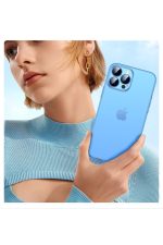 Iphone 14promax Ultra Ince Kılıf Arka Koruma Kapak 0.03mm Şeffaf Mat Tasarım Parmak Izi Göstermez - Görsel 3
