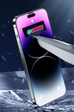 Iphone 14promax 5d Prıvacy Hayalet Cam Tam Kaplayan Kırılmaz Ekran Koruyucu - Görsel 3