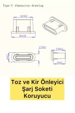 Oppo Reno3 Pro-reno4 Lite-toz Ve Kir Önleyici Şarj Soketi Koruyucu Tıpa-su Geçirmez Silikon Kauçuk - Görsel 3