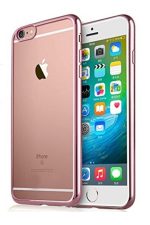 Iphone 6s Plus-iphone 6 Plus Silikon Kılıf Lazer Kaplama Kenarlı Şeffaf Silikon Kılıf - Görsel 3