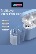 Uyumlu 3 Koruyucu Kılıf Yumuşak Kapak - Metal Askı Aparatlı Nano Boya Silinmez Tabanlı - Görsel 3