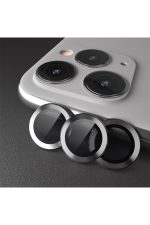 Iphone 12promax(6.7inç)Uyumlu Kamera Lens Koruyucu Çelik Halka Hd 9d Kırılmaz Cam - Görsel 2