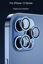 Iphone 13 Pro Max Uyumlu Kamera Lens Koruyucu Çelik Halka Hd 9d Kırılmaz Cam - Görsel 2
