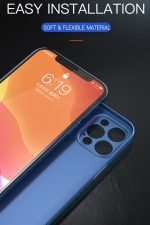 Iphone 12promax 6.68inç Ultra Ince Kılıf Arka Koruma 0.03mm Karbon Şeffaf Mat Parmak Izi Göstermez - Görsel 4