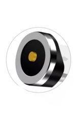 5 Adet Plug Type-c Yedek Başlık Işıklı Mıknatıslı Şarj Kabloların Plug Manyetik Başlık Dönüştürücü - Görsel 4
