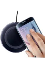 Iphone 8 11 12 Pro Max Kablosuz Masa Üstü Hızlı Şarj Cihazı Şarj Cihazı Işıklı Wireless Akıllı Ped - Görsel 4