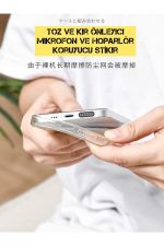 Iphone 14-13-12-11-13promax Toz Ve Kir Önleyici Mikrofon Ve Hoparlör Anti Toz Önleyici Sticker - Görsel 3