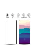 Samsung Galaxy A80 Uyumlu Ekran Koruyucu Full Kaplayan Kavisli 5d Net Görüntü Cam - Görsel 3