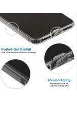 Iphone 12 Pro Max Uyumlu Şeffaf Kamera Lens Korumalı Kılıf + Tam Kaplayan Kırılmaz Cam - Görsel 3