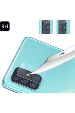 Samsung Galaxy A71 Uyumlu Arka Kamera Camı Lens Koruma - Görsel 3