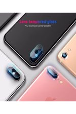 7plus 8plus Uyumlu Arka Kamera Lens Koruma Nano Temperli Camı Kamera Koruma Koruyucu 9h Cam - Görsel 3