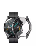 Huawei Watch Akıllı Saat Gt Gt2 (46mm ) 360 Tam Kaplayan Silikon Kılıf Tam Kalite Renk:şeffaf - Görsel 4