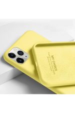Iphone X / Xs Içi Kadife Lansman Silikon Kılıf - Görsel 3