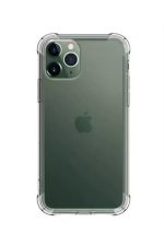 Iphone 12 Pro Max (6.7inç) Köşe Korumalı Şeffaf Silikon Kılıf - Görsel 3