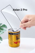 iphone 13ProMax-14Plus Aslan 2 Pro Ekran Koruyucu Kırılmaz CAM Kavisli Anti Static Çizilmez Cam - Görsel 4
