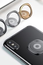 Telefon Araç Içi Tutucu Metal Alaşımlı 360 Stant / I-ring Telefon Yüzüğü / Holder Tutucu - Görsel 4