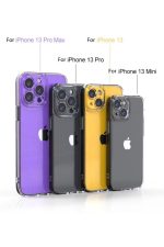 Iphone 13 Mini Uyumlu Kamera Lens Korumalı Şeffaf Kılıf Nano Flexible 9h Kırılmaz Cam Tam Kaplayan - Görsel 4