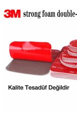 5 Adet Dikdörtgen Çift Taraflı Araç Içi Telefon Tutacağı Yapıştırma Bant Köpük Yapıştırıcı - Görsel 4