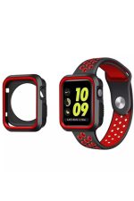 Apple Watch Se 6 5 4 3 2 (44mm) Esnek Nano Silikon Kılıf Çerçeveli Ekran Ve Gövde 360 180 Korumalı - Görsel 5