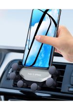 Yeni Nesil Araç Içi Ahtapot Telefon Tutucu 6'lı Çok Ayaklı Kavramalı Akrobat Dizayn Kırmızı Renk - Görsel 5