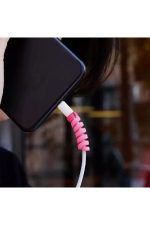 Sipiral Kablo Koruyucu Silikon Set 4'lü Paketli Cable Protector - Görsel 4