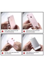 Iphone 7plus 8plus Ön Arka Şeffaf Silikonlu Kılıf 360 Derece Tpu 3d Body Dizayn 2x Koruma - Görsel 5