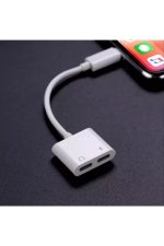 Iphone 13 12 11 X 8 7plus Ipad Lightning Uyumlu Kulaklık Şarj Çevirici Dönüştürücü Çoğaltıcı Kablo - Görsel 4