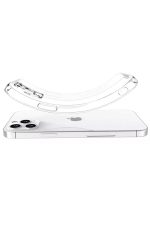Iphone 12 Pro Max Uyumlu Şeffaf Kamera Lens Korumalı Kılıf + Tam Kaplayan Kırılmaz Cam - Görsel 4