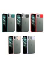 Iphone 6 6s Kamera Lens Korumalı Lensi Mat Kasa Pastel Renkler Şok Emici Silikon Şeffaf Kılıf - Görsel 4