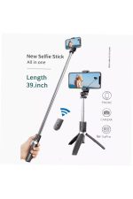 Selfie Çubuğu Selfie Kayıtlı L01 Bluetooth Kumanda Selfie Tripod Monopod Telefon Standı (renk:siyah) - Görsel 4