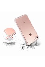 Şeffaf Silikon Iphone 7plus 8 Plus Köşe Korumalı Darbe Emicili Ultra Lens Nano Korumalı Kılıf - Görsel 4