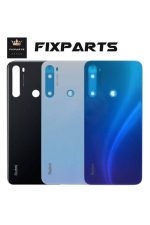 Xioami Note 8 Arka Pil Kapağı Servis Ürünü Birebir Ürün Cam Kapak Yekpare Parça (renk:mavisi) - Görsel 5