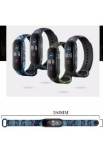 Xiaomi Mi Band 5 Akıllı Bileklik Kamuflaj Renkler Kordon Kayış - Görsel 5
