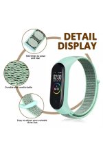 Xiaomi Mi Band 3 -4 -5 Birebir Uyumlu Akıllı Bileklik Kordon Kayış- Örgülü-ipek Kumaş Nano Renk:mor - Görsel 4
