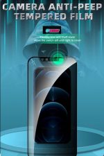 Iphone 13-13pro-14 Hayalet Ghost Spy Defender Cam Slider Ultra Kavisli 12d Temperli Ekran Koruyucu - Görsel 5