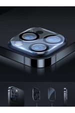 Iphone 14 Pro Uyumlu Kamera Lens Koruyucu Cam-akşam Karanlıkta Parlama Yapmaz - Hd Saydam Görünüş - Görsel 5